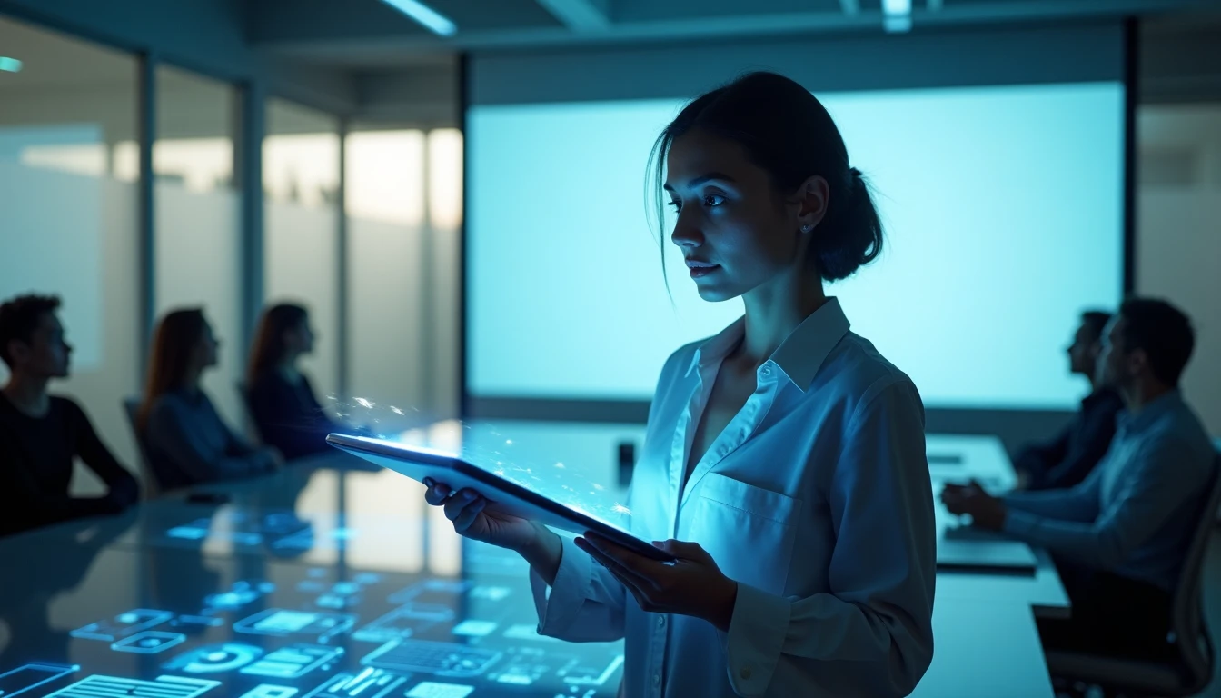 Tablette tactile avec projecteur intégré : présentation nouvelle génération