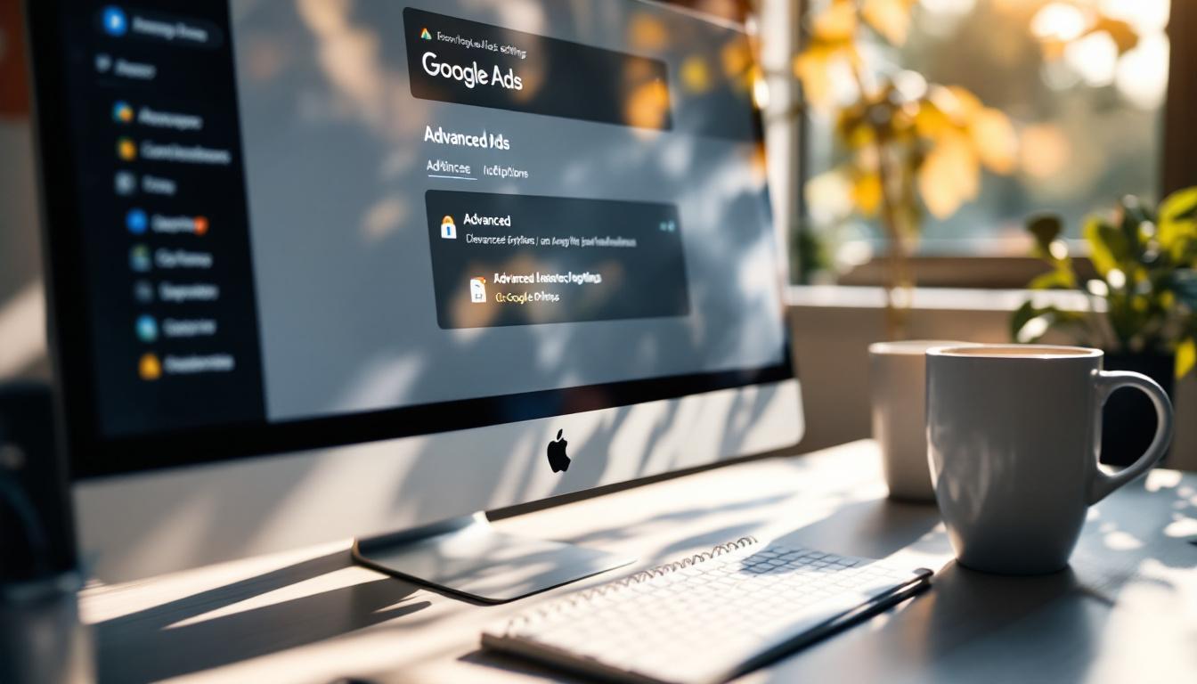 Google Add Setting : où trouver les options avancées